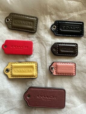 Coach Hangtag Bundle of 7